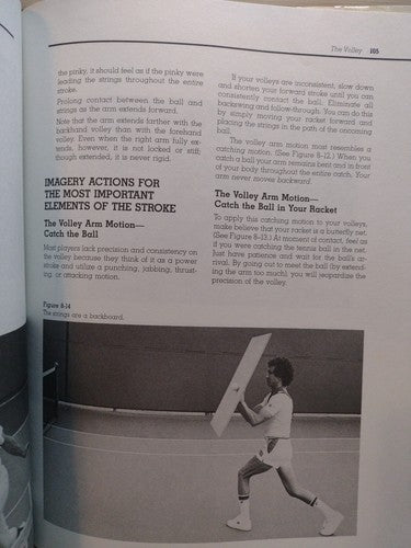 Ultimate Tennis: The Pleasure Game By Al Secunda -HCwDJ -ExLibrary -1984 -1st Pr