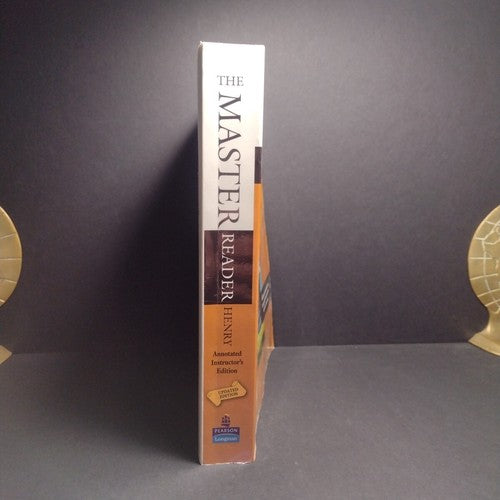 The Master Reader: Annotated Instructor's Edition by D. J. Henry -Paperback 2006