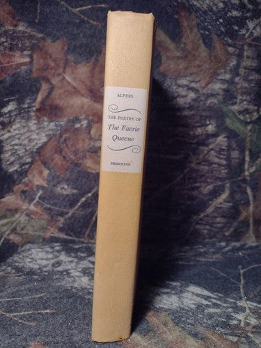 THE POETRY OF THE FAERIE QUEENE by Paul J. Alpers -1969 Hardcover Vintage Poetry