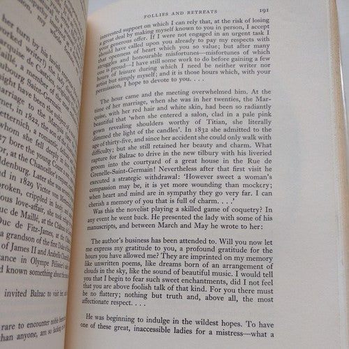 Prometheus The Life of Balzac Andre Maurois Hardcover Dust Jacket First Edition