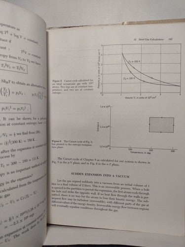 Thermal Physics By C. Kittel -1972 -HCwDJ -1st Print -Ex Libris -Physics Books