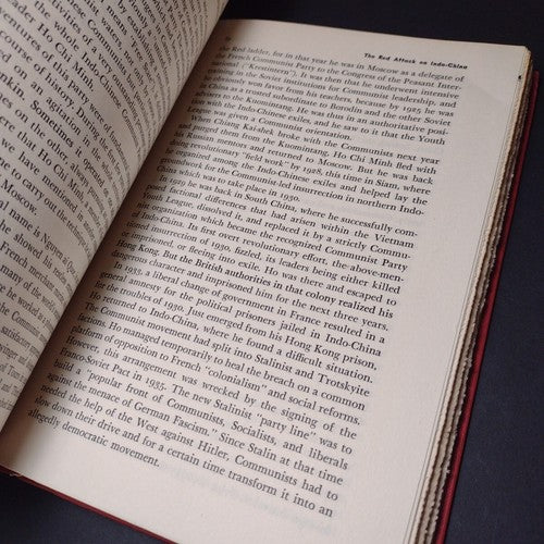 Asia Aflame by Ebed Van Der Vlugt -Hardcover -1953 -Vintage Chinese History
