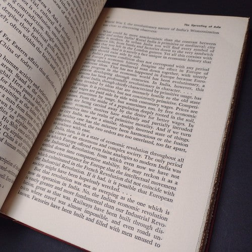 Asia Aflame by Ebed Van Der Vlugt -Hardcover -1953 -Vintage Chinese History