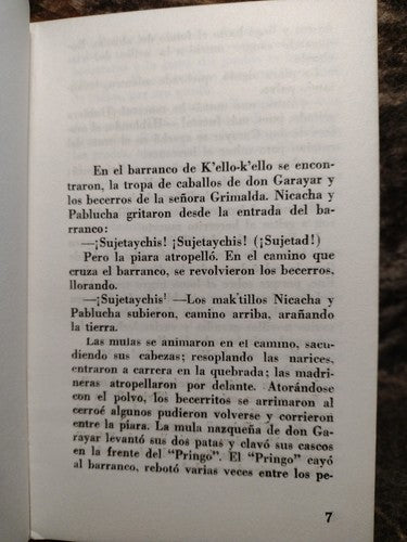 El Forastero Y Otros Cuentos by Jose Arguedas -1972 -Paperback -Spanish Lit.