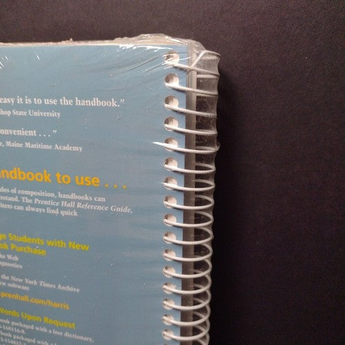 Prentice Hall Reference Guide Sixth Edition by Muriel Harris -Sealed Spiralbound