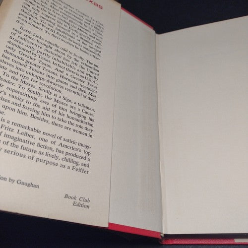 A Specter Is Haunting Texas by Fritz Leiber -1968 -Hardcover -Book Club Edition
