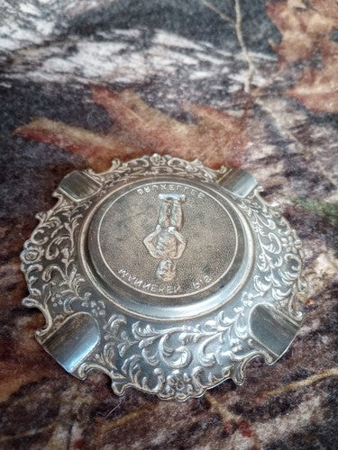 Vintage European  Ashtray Manneken Pis Brussels Bruxelles Belgium
