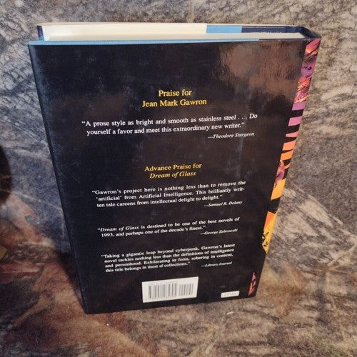 Dream of Glass by Jean M. Gawron -1993 -Hardcover W/DJ -Science Fiction -Fantasy