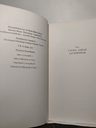 A Literary History Of Spain: The Golden Age, Prose and Poetry By R.O. Jones 1971