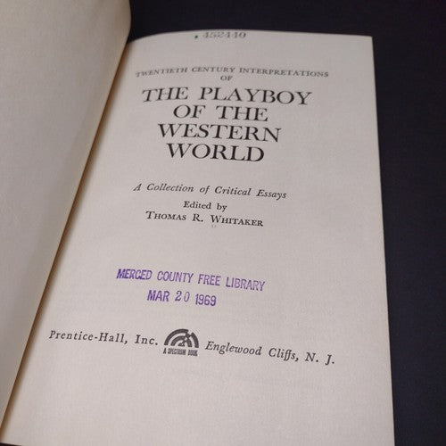 Twentieth Century Interpretations of The Playboy of the Western World, Whitaker