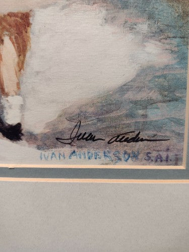 Secrets By Ivan Anderson, Signed Print Vintage 8x10