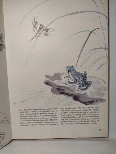 JAPANESE BRUSH PAINTING IN COLOR By Kohei Aida -1973 -HCwDJ