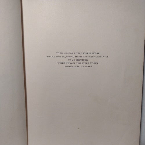 Shaggy The Horse from Wyoming by Russell Gordon Carter -1939 -HC no DJ -exLib