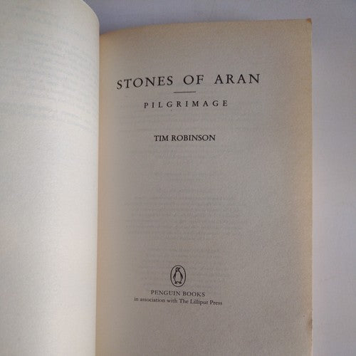 Stones of Aran : Pilgrimage by Tim Robinson (1991, UK-B Format Paperback)