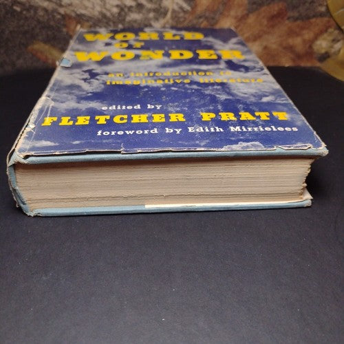 World of Wonder by Fletcher Pratt -1951 -Hardcover -2nd Printing -Vintage Liter.
