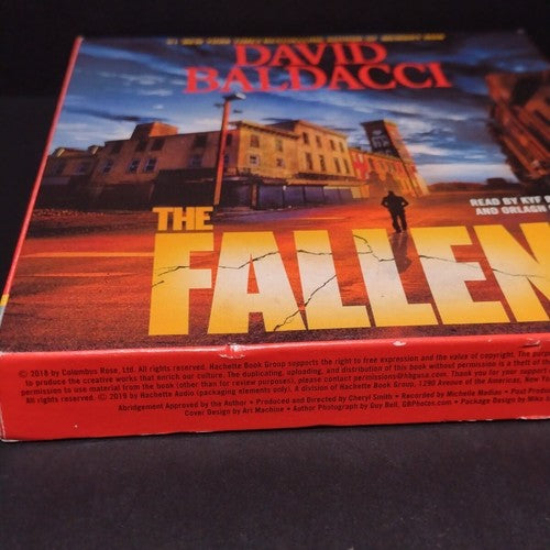 The Fallen by David Baldacci, 2018 Audiobook (7 Disks) English