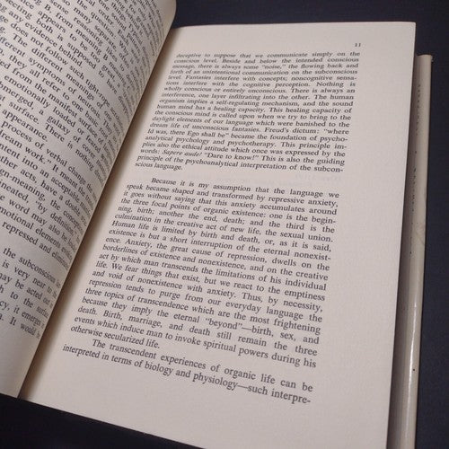 The Interpretation of Language Volume 2 by Theodore Thass-Thienemann -1973 -HCDJ