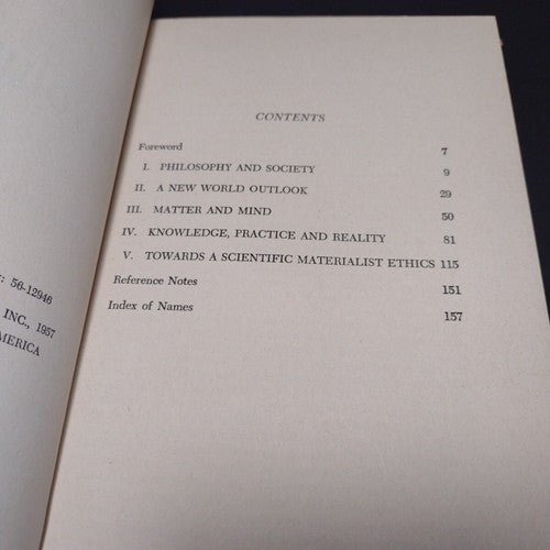 Philosophy in Revolution by Howard Selsam -Hardcover -1957 -Vintage Politics.