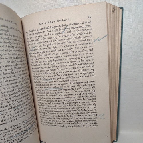 PERSONS AND PLACES: The Background of My Life By George Santayana 1944 Hardcover