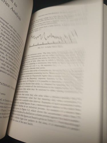 Spectral Analysis and Its Applications By Gwilym M. Jenkins -1969 Hardcover