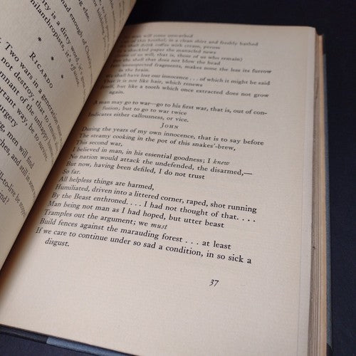Conversation At Midnight by Edna Millay -Hardcover -1st Edition -1937 Vintage