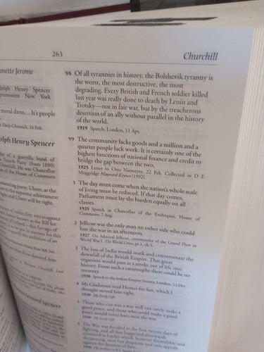 Chambers Dictionary of Quotations, by Allison Jones hardcover w dust jacket 1997