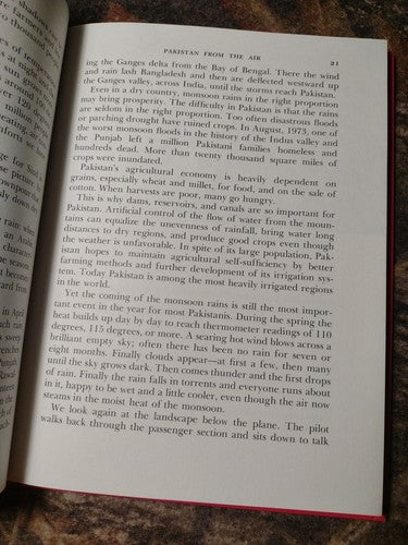 The Land and People of Pakistan by Robert Lang -Signed by Author -Hardcover 1974
