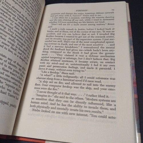 Fireship by Joan D. Vinge -Hardcover -Vintage Science Fiction -1978 Book Club Ed