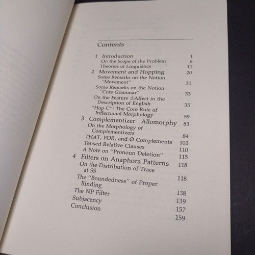 Surface Structure by Robert Fiengo -Hardcover -1980 -Vintage Philosophy / Math