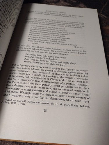THE POETRY OF THE FAERIE QUEENE by Paul J. Alpers -1969 Hardcover Vintage Poetry