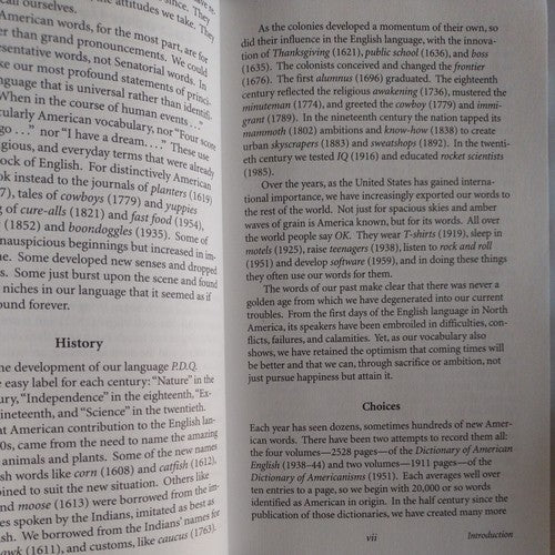 America in So Many Words : Words That Have Shaped America by David K. Barnhart
