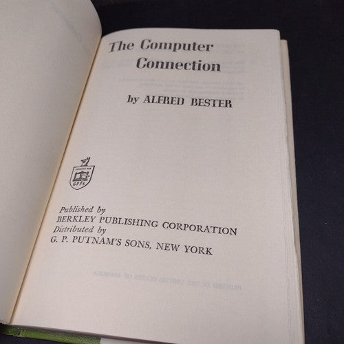 The Computer Connection by Alfred Bester -Hardcover -1975 -Book Club Edition