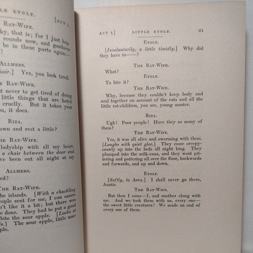 The Collected Works Of Henrik Ibsen 1911 Volume 11 HC no DJ