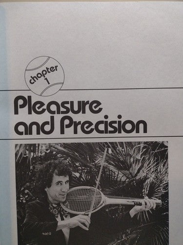 Ultimate Tennis: The Pleasure Game By Al Secunda -HCwDJ -ExLibrary -1984 -1st Pr