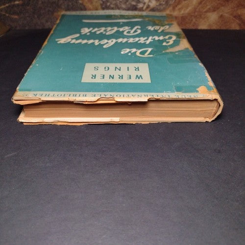 Werner Rings Die Entzauberung Der Politik -1947 -Hardcover -German Politics