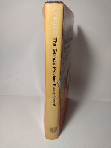 The German Problem Reconsidered by David Calleo -1978 -Hardcover -German History