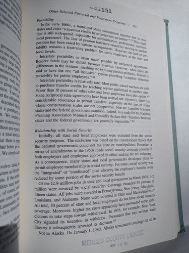 The Aging: A Guide To Public Policy By Bennett Rich -1984 -Hardcover