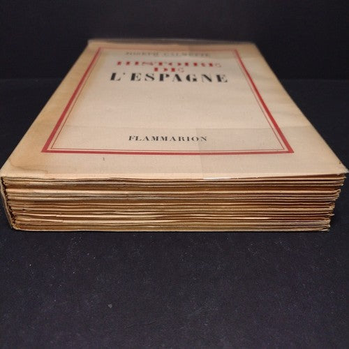 Histoire De L'Espagne, Joseph Calmette -Paperback 1947 -French History