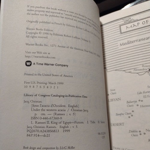 Ramses Ser.: Ramses: under the Western Acacia - Volume V by Christian Jacq.