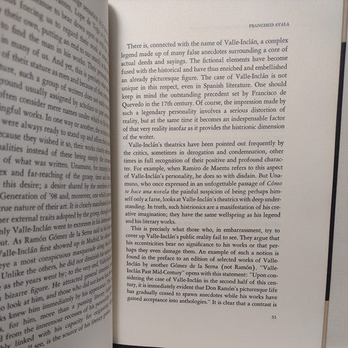 Valle-Inclan: Centennial Studies by Ricardo Gullon- 1968- 1st Ed- HC w/ DJ