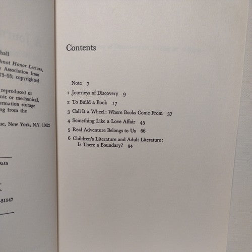 A Journey of Discovery: On Writing for Children by Ivan Southall -1976 -HC w/DJ