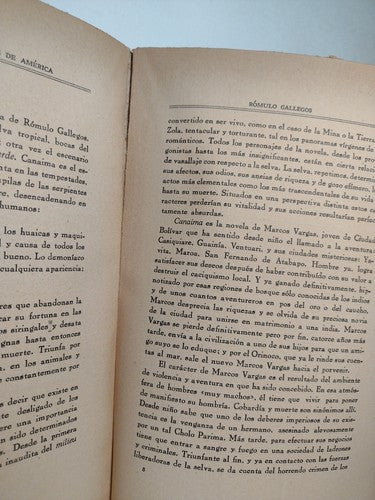 Novelistas Contemporaneos De America Por Arturo Rioseco -1939 -PB -Spanish Lit.