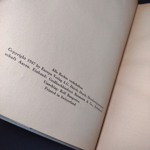 Werner Rings Die Entzauberung Der Politik -1947 -Hardcover -German Politics