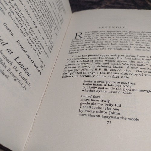 Gammer Gvrtons Nedle by Mr. S. Mr. of Art -1920 -Hardcover -Vintage Literature