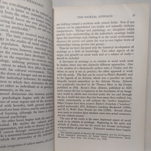 Educational Sociology By Francis Brown -HC no DJ -1950 5Th Printing Sociology