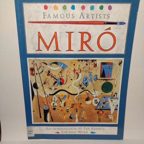Famous Artists Ser.: Miro by Nicholas Ross (1995, paperback