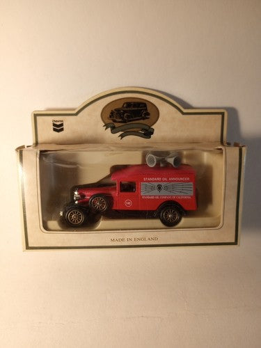 Vintage Standard Announcer Car, 1985 Lledo Days Gone DieCast England Chevron