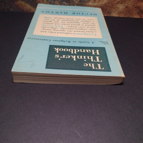 The Thinker's Handbook by Hector Hawton -Paperback -1959 -Second Impression