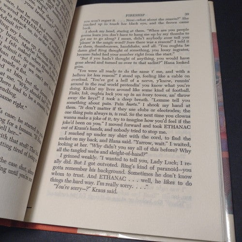 Fireship by Joan D. Vinge -Hardcover -Vintage Science Fiction -1978 Book Club Ed