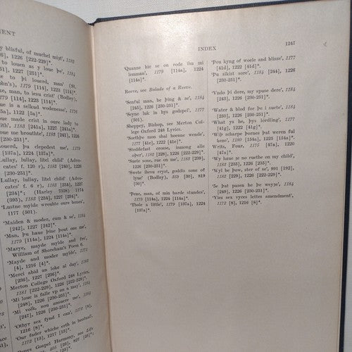 A Manual Of Middle English, 1050-1400 By John Wells -3rd & 4th Supplement  1929
